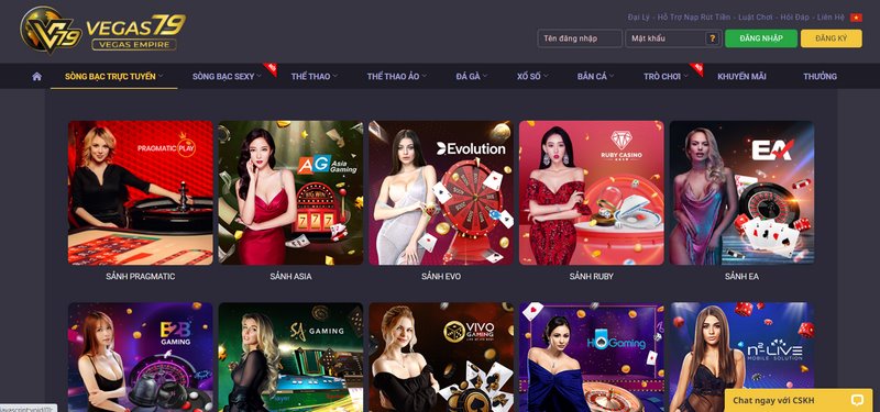 Vegas79 Empire - Nền tảng chơi cá cược online cực chất 2 Link Truy Cập Vào Nhà Cái Chính Xác Được Cập Nhật Mới Nhất