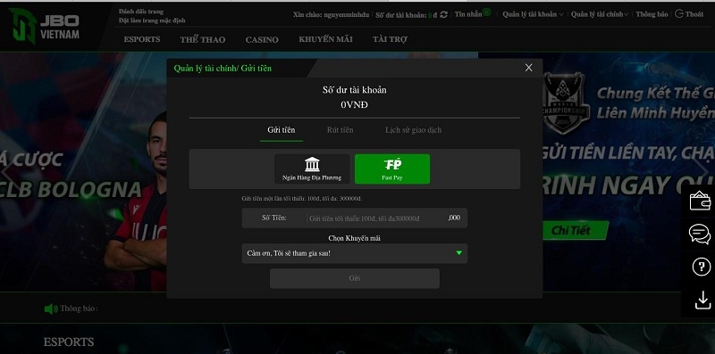 Hướng dẫn nạp tiền JBO Việt Nam dễ thực hiện cho tân thủ 3 Rút Tiền Jbo Việt Nam Về Thẻ Cào Nhanh Chóng Chỉ Với 3 Bước